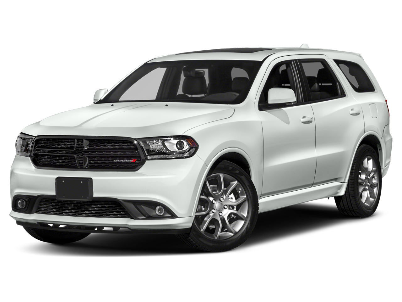 2019 Dodge Durango R/T in Db Black Clearcoat — front three-quarter view