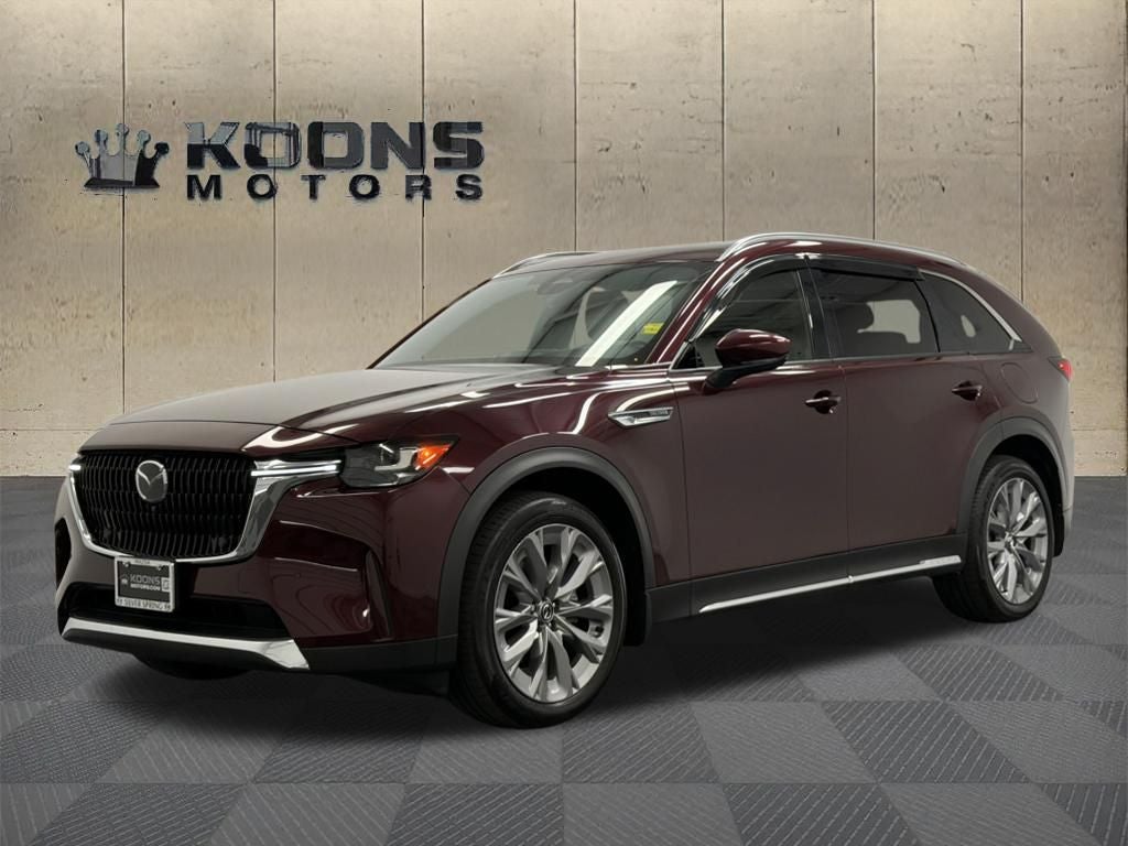 2025 Mazda Mazda CX-90 3.3 Turbo Premium Plus in Artisan Red Premium — front three-quarter view